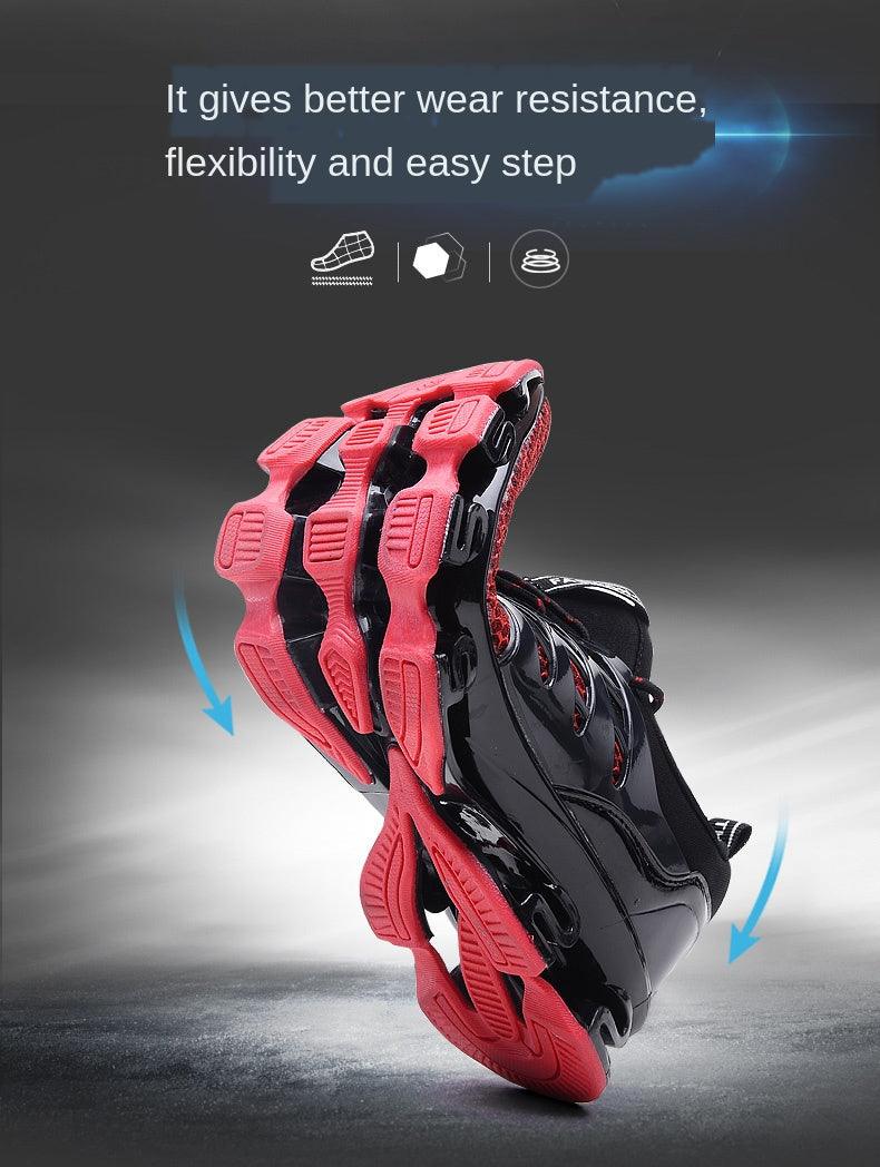 Men's Breathable Running Trainers Cushioning Sports Sneakers