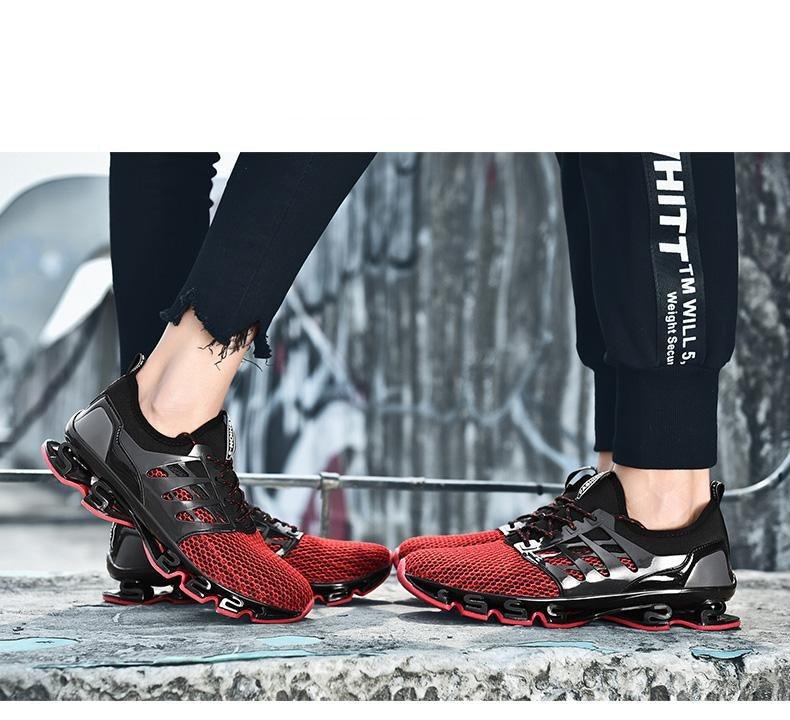Men's Breathable Running Trainers Cushioning Sports Sneakers