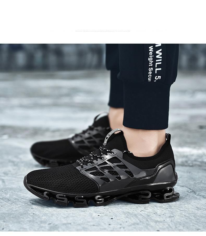 Men's Breathable Running Trainers Cushioning Sports Sneakers
