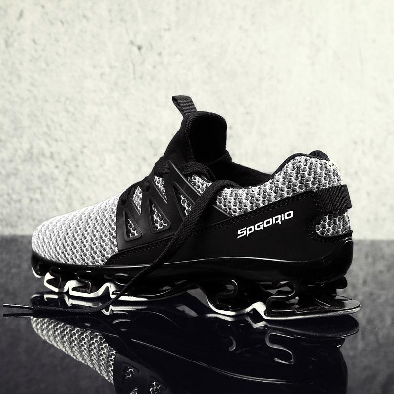 Men's Breathable Running Trainers Cushioning Sports Sneakers