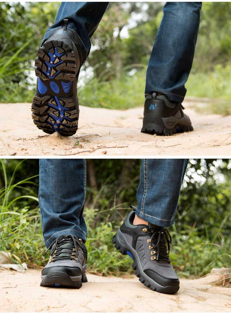 Men's Waterproof Lightweight Hiking Casual Outdoor Sneakers
