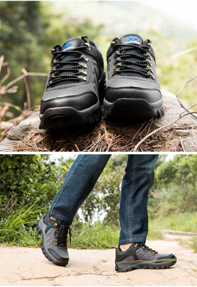 Men's Waterproof Lightweight Hiking Casual Outdoor Sneakers