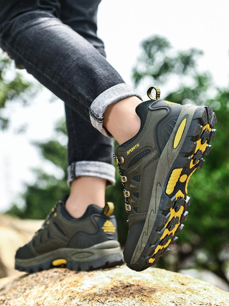 Men's Waterproof Non-Slip Outdoor Hiking Mountain Boots