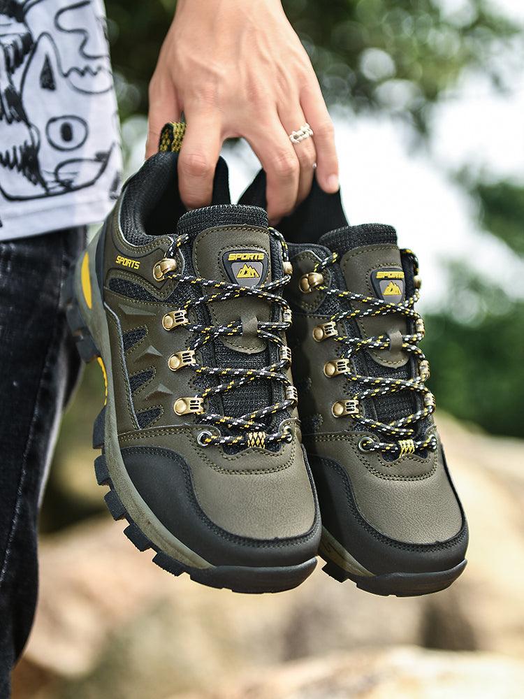 Men's Waterproof Non-Slip Outdoor Hiking Mountain Boots