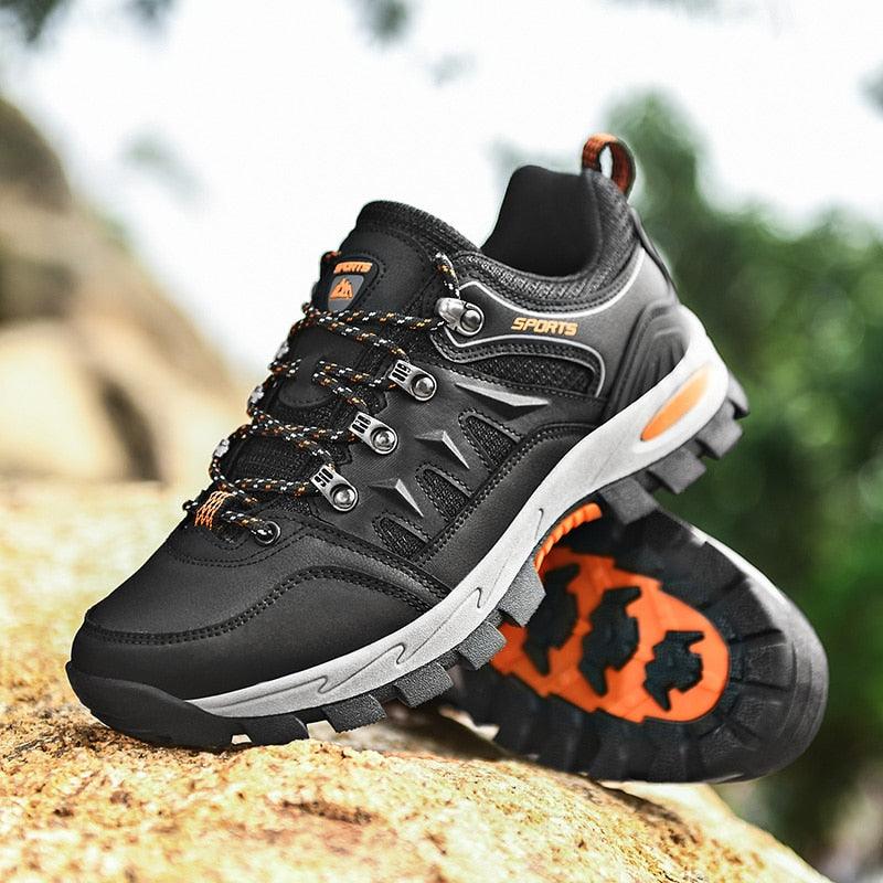 Men's Waterproof Non-Slip Outdoor Hiking Mountain Boots