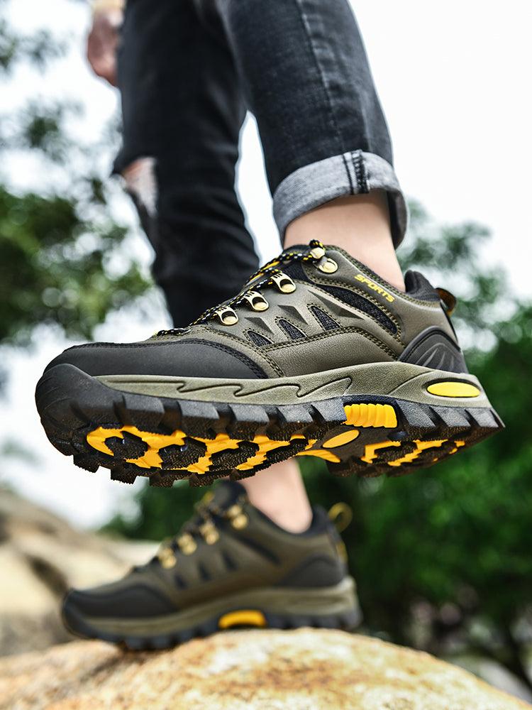 Men's Waterproof Non-Slip Outdoor Hiking Mountain Boots