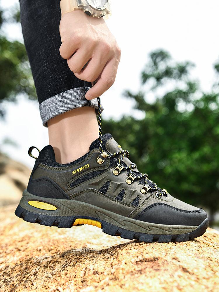 Men's Waterproof Non-Slip Outdoor Hiking Mountain Boots