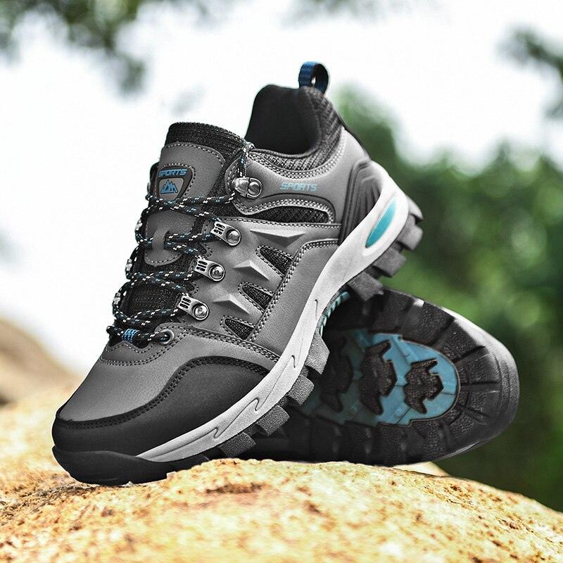 Men's Waterproof Non-Slip Outdoor Hiking Mountain Boots