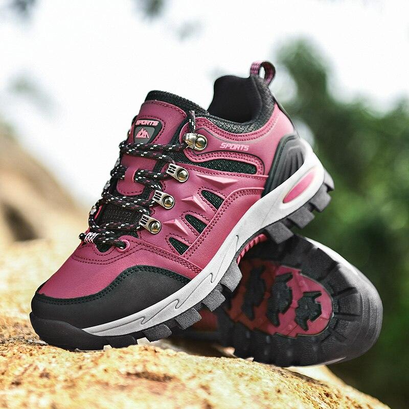 Men's Waterproof Non-Slip Outdoor Hiking Mountain Boots