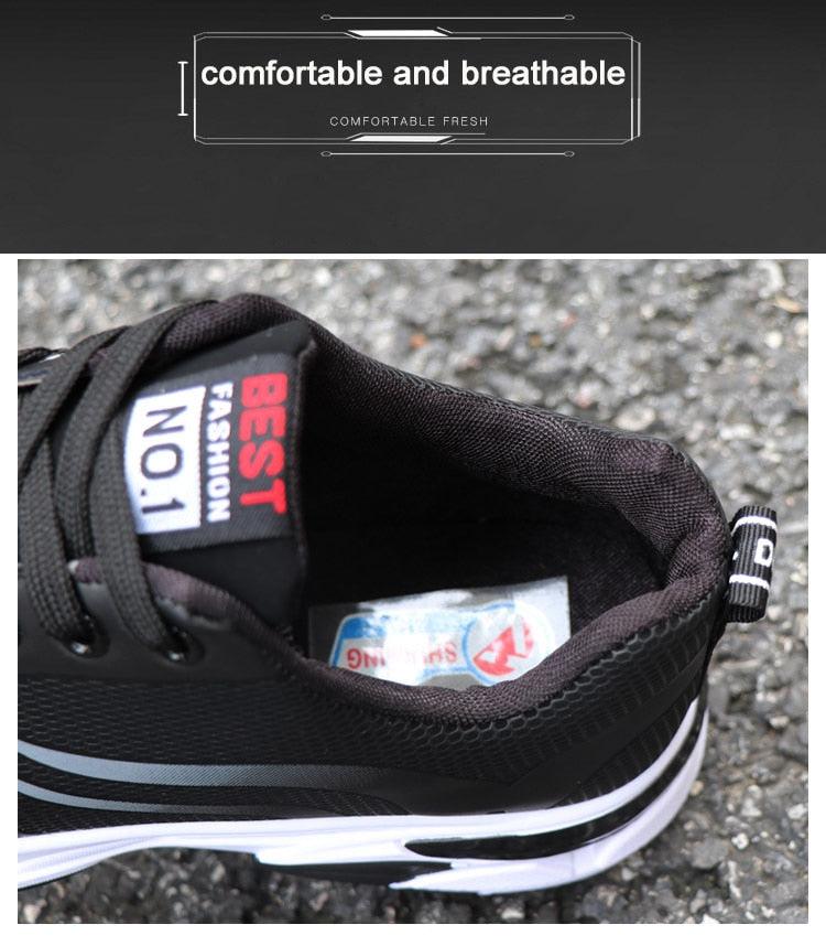 Men's Cushioning Non-Slip Athletic Running Sport Sneakers