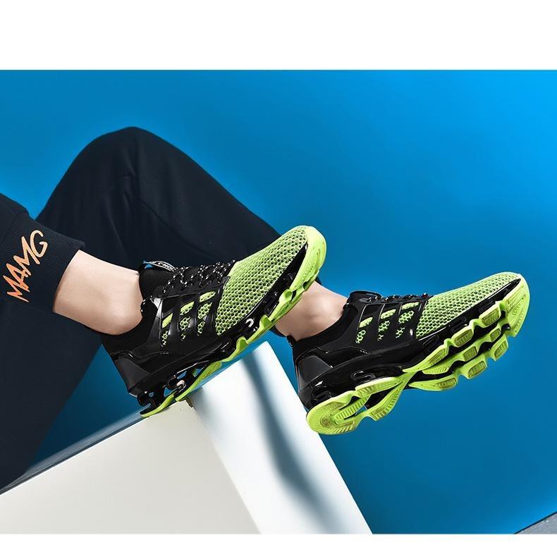 Men's Breathable Running Trainers Cushioning Sports Sneakers