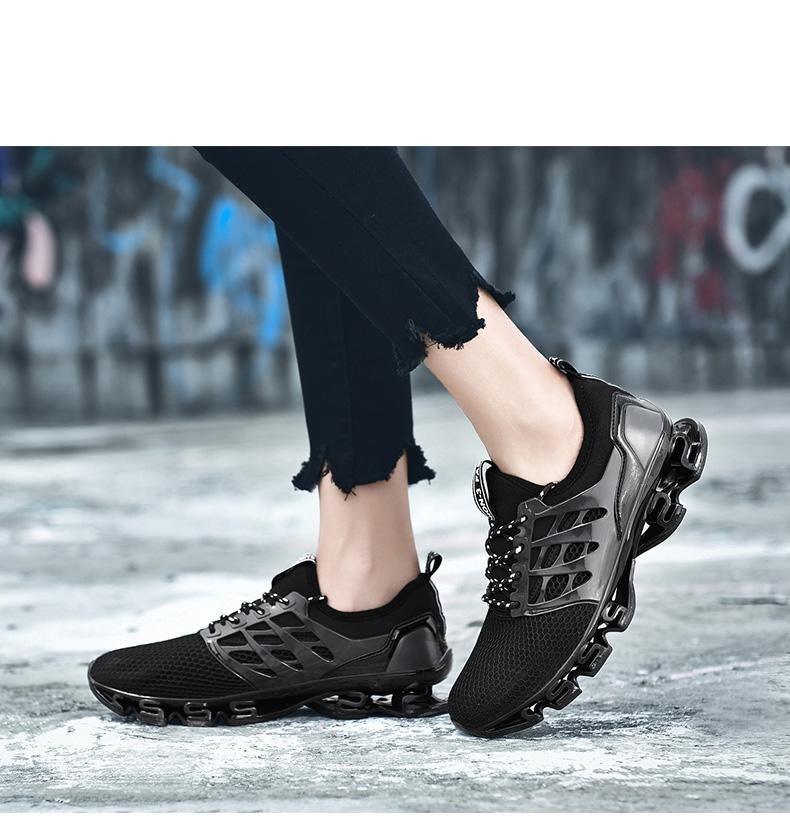 Men's Breathable Running Trainers Cushioning Sports Sneakers
