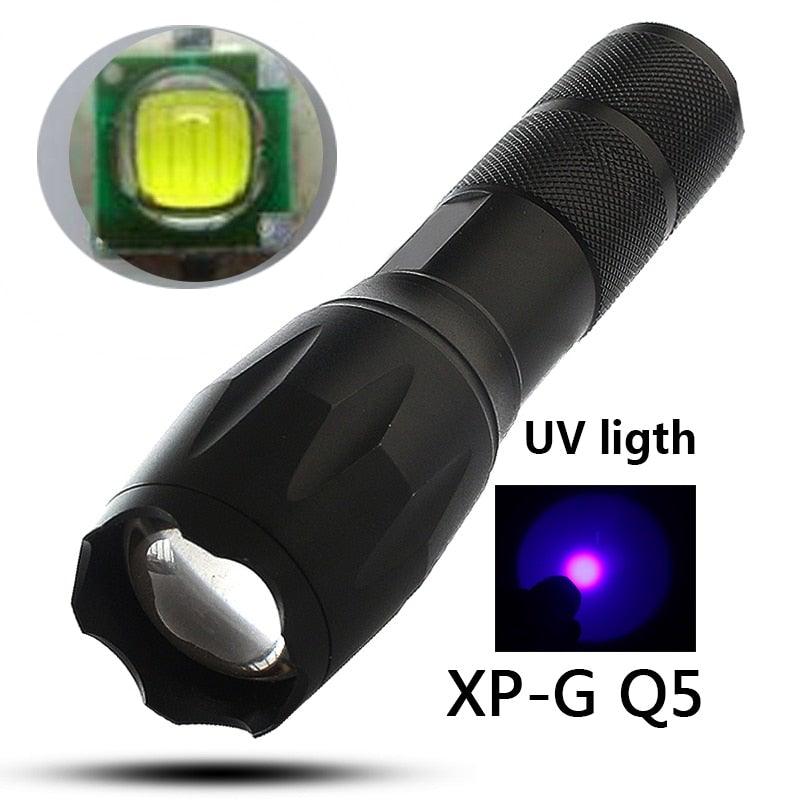 Waterproof Mini LED Flashlight Rechargeable Tactical Torch