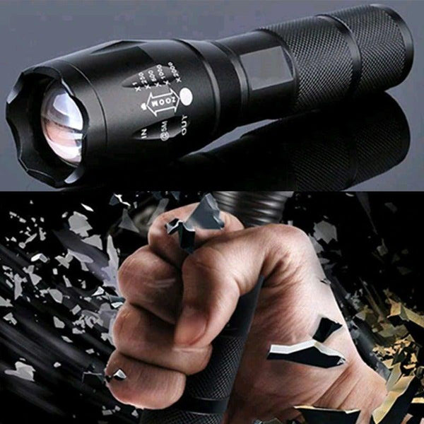 Waterproof Mini LED Flashlight Rechargeable Tactical Torch