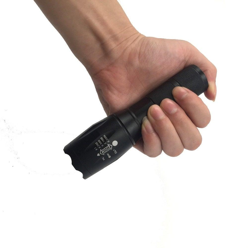 Waterproof Mini LED Flashlight Rechargeable Tactical Torch