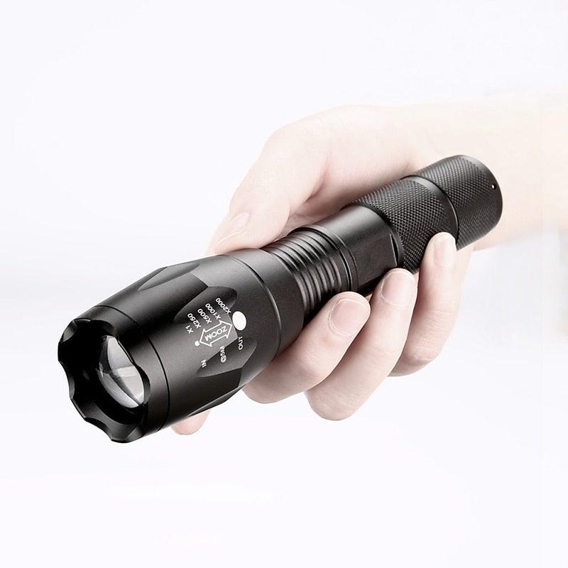 Waterproof Mini LED Flashlight Rechargeable Tactical Torch