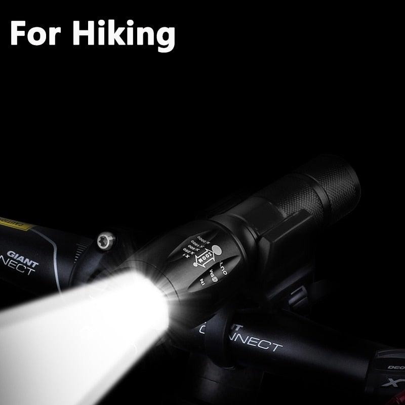 Waterproof Mini LED Flashlight Rechargeable Tactical Torch