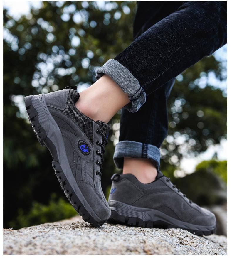 Men's Winter Warm Non-Slip Hiking Sneakers Outdoor Shoes