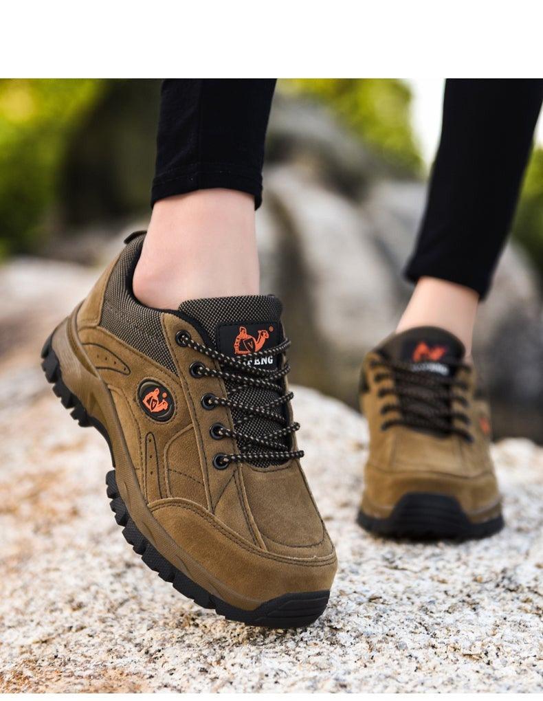 Men's Winter Warm Non-Slip Hiking Sneakers Outdoor Shoes