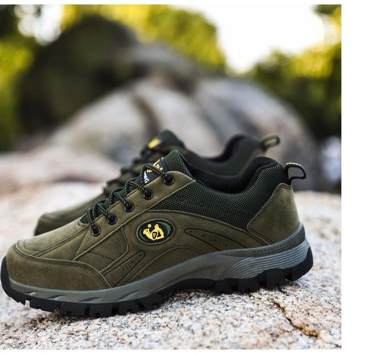 Men's Winter Warm Non-Slip Hiking Sneakers Outdoor Shoes