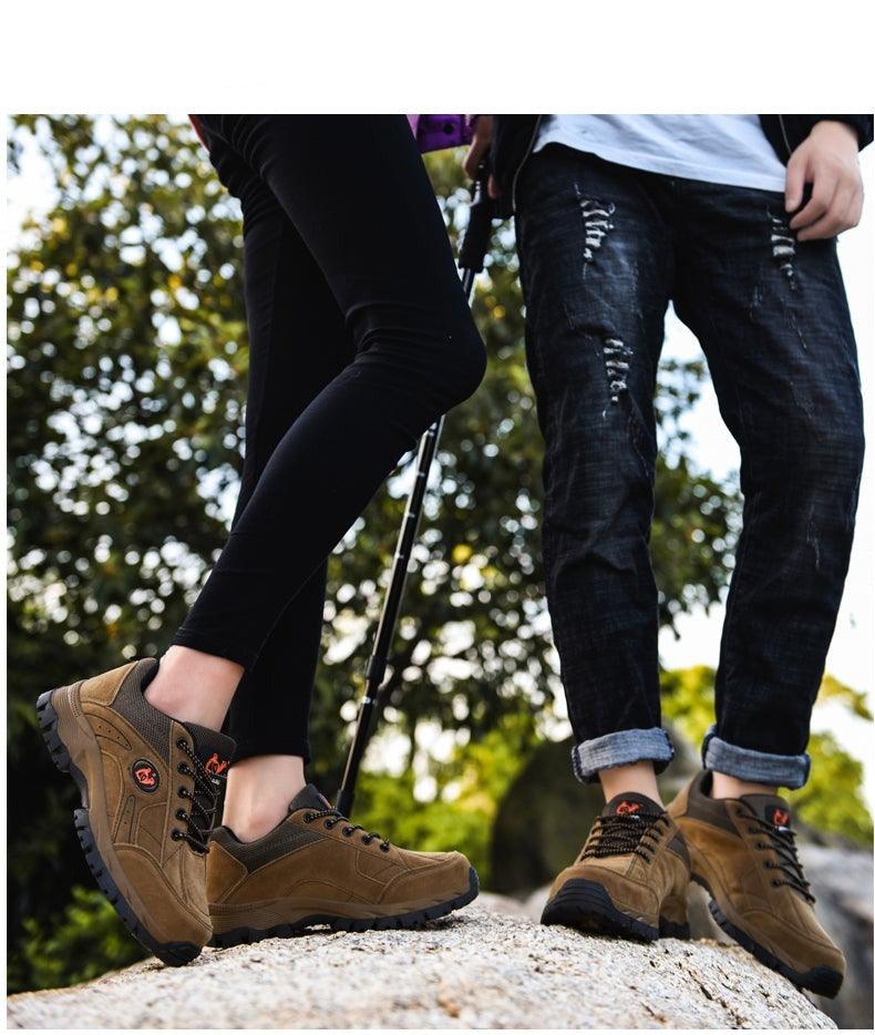 Men's Winter Warm Non-Slip Hiking Sneakers Outdoor Shoes