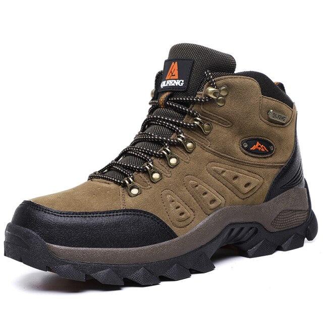 Men's Winter Warm Waterproof Non-Slip Hiking Boots