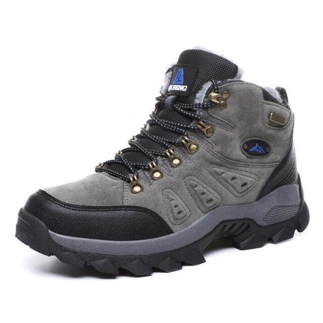 Men's Winter Warm Waterproof Non-Slip Hiking Boots