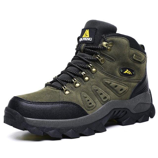 Men's Winter Warm Waterproof Non-Slip Hiking Boots